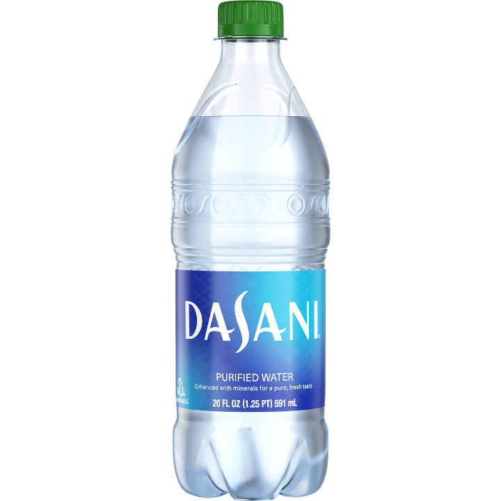 Dasani water bottle