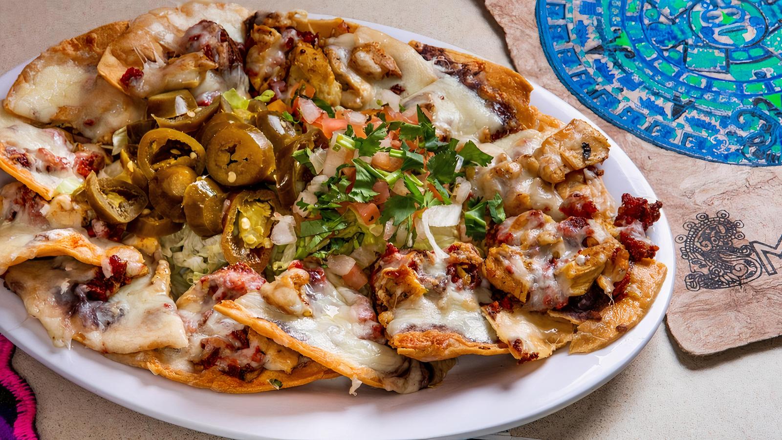 2 Meats Nachos.