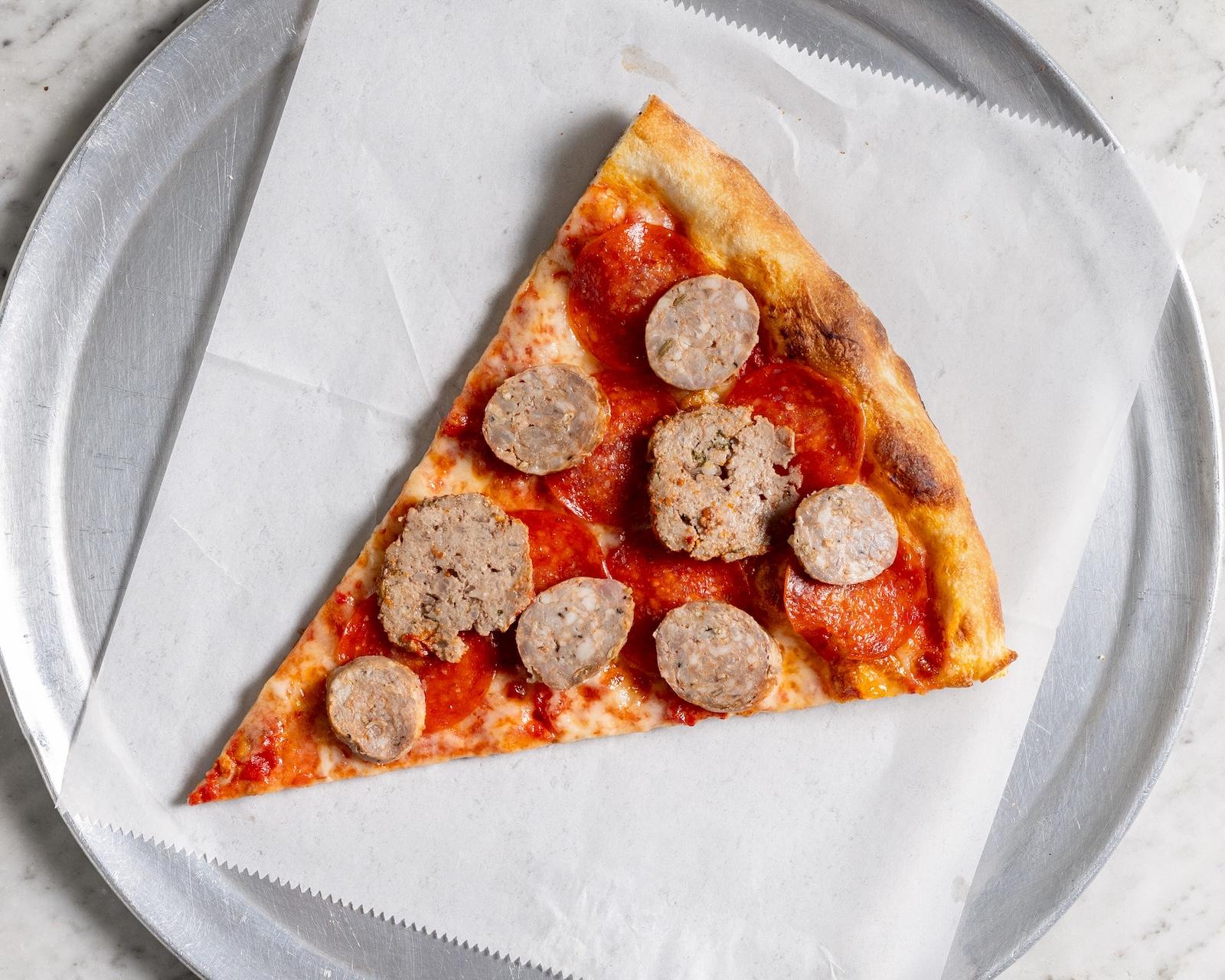 Meat Lovers Slice.