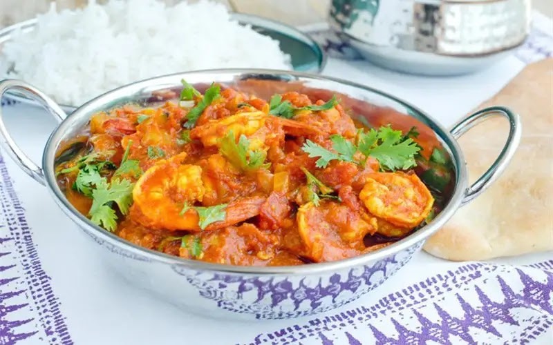 SHRIMP TIKKA MASALA.