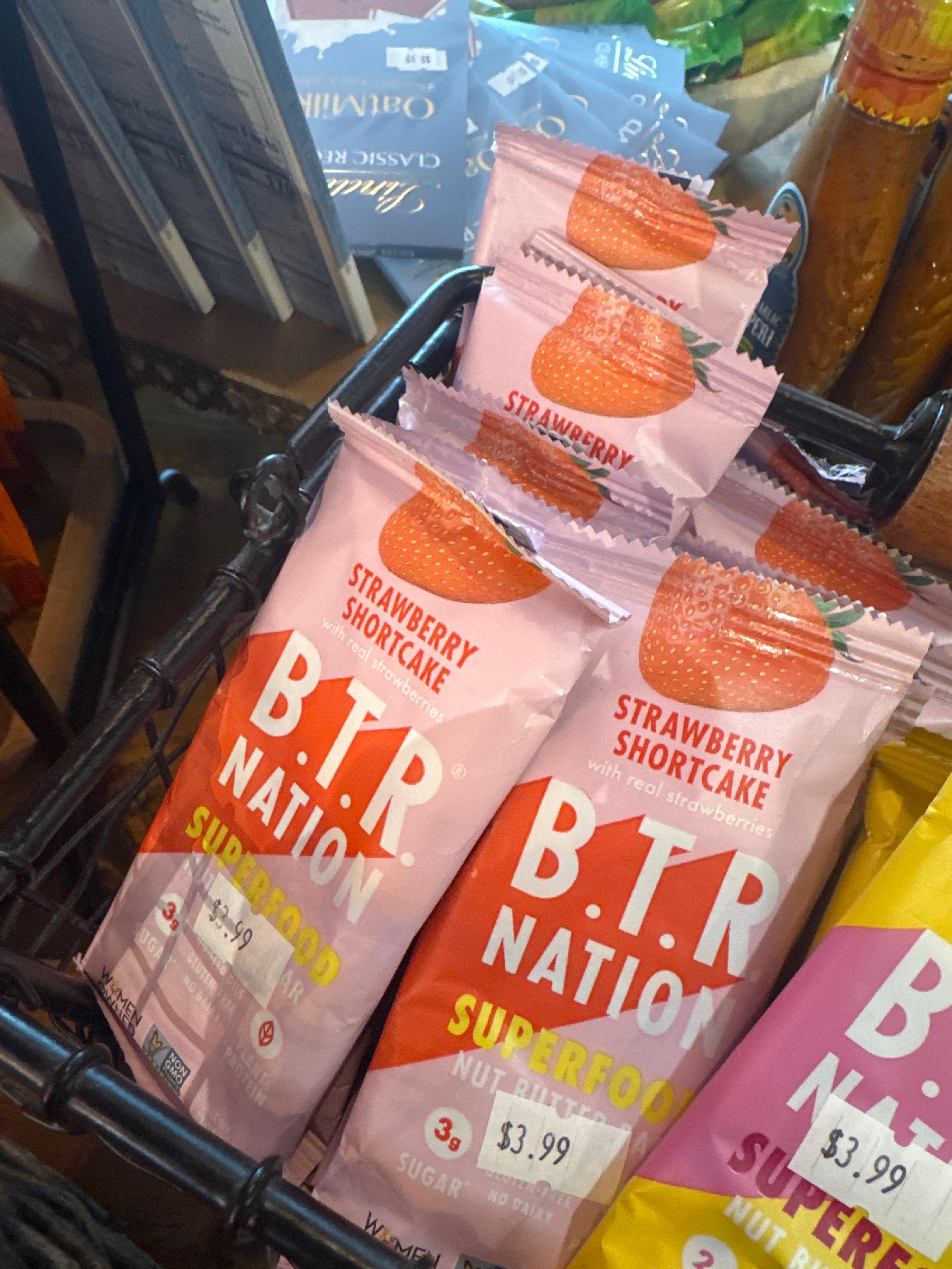 BTR Nation Superfood Bar.