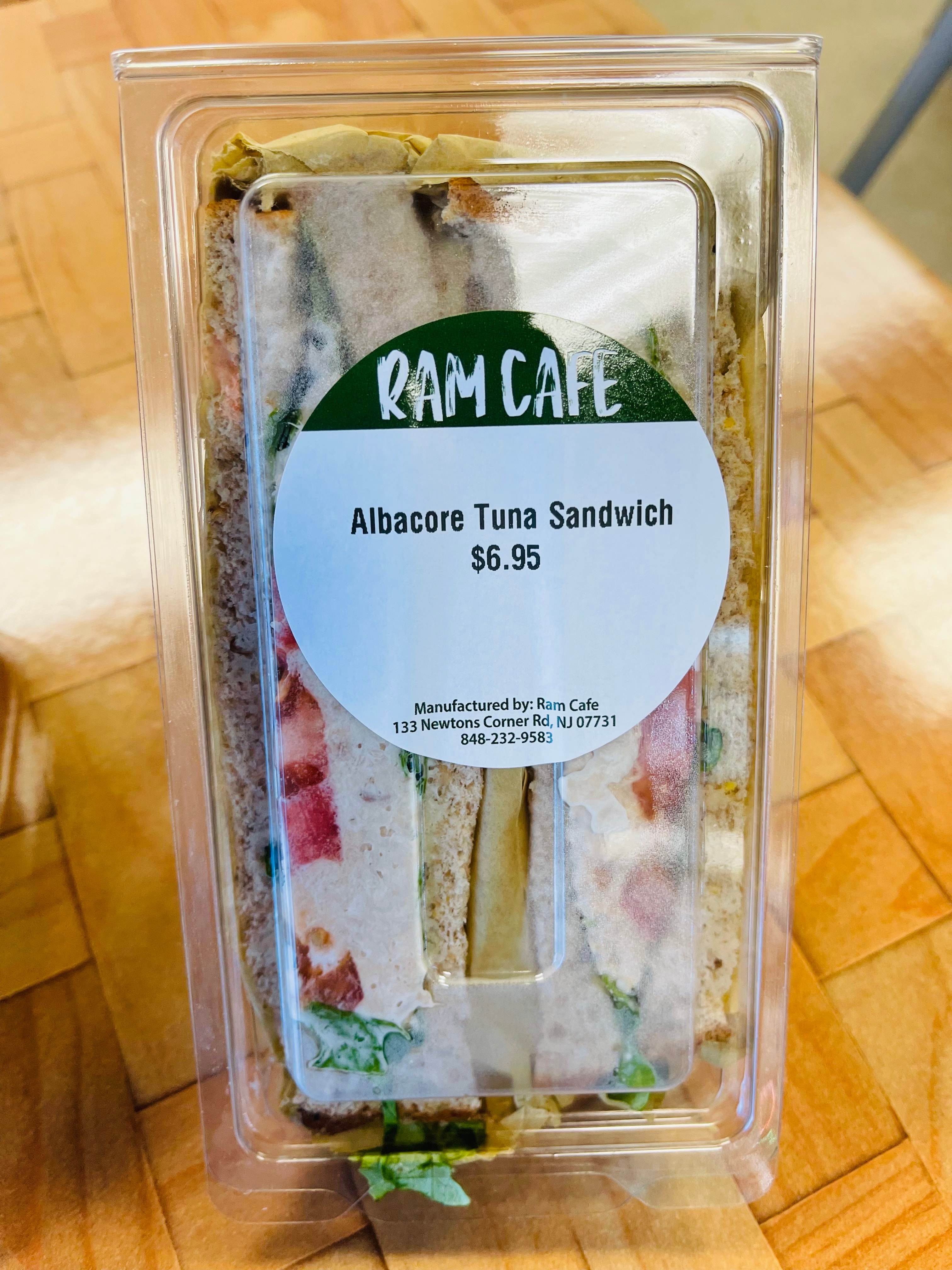 Albacore Tuna Salad Sandwich.