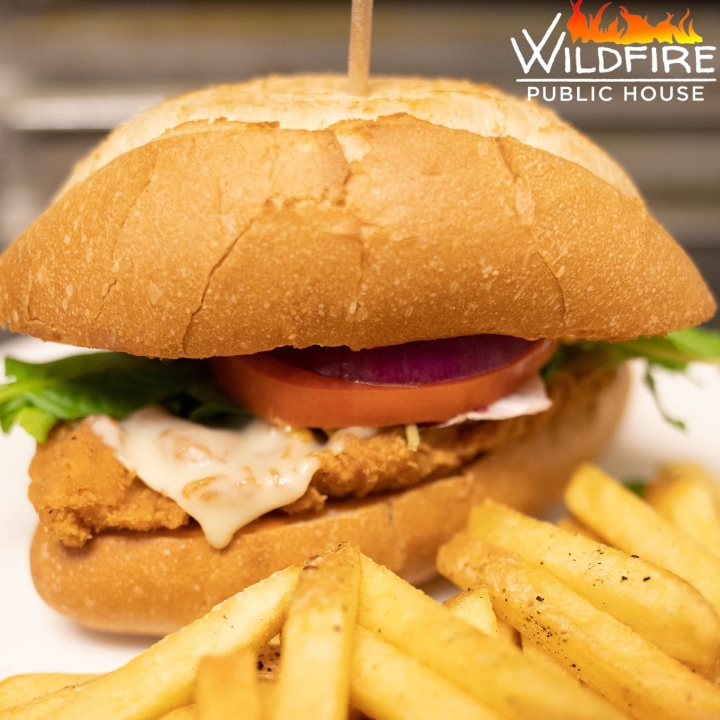 Spicy Fried Chicken Sandwich.