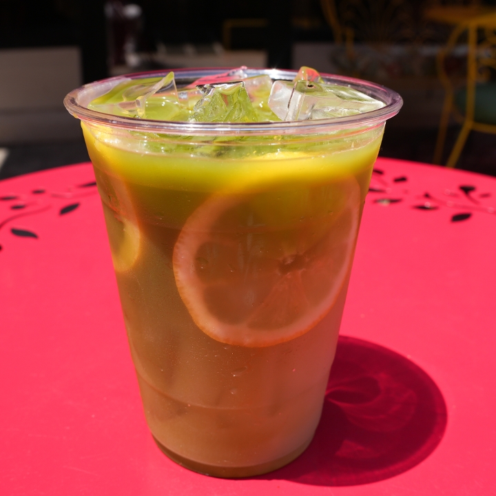 Vanilla Matcha Lemonade.