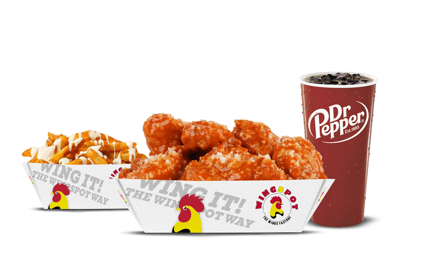 10Pc Boneless Meal Deal.