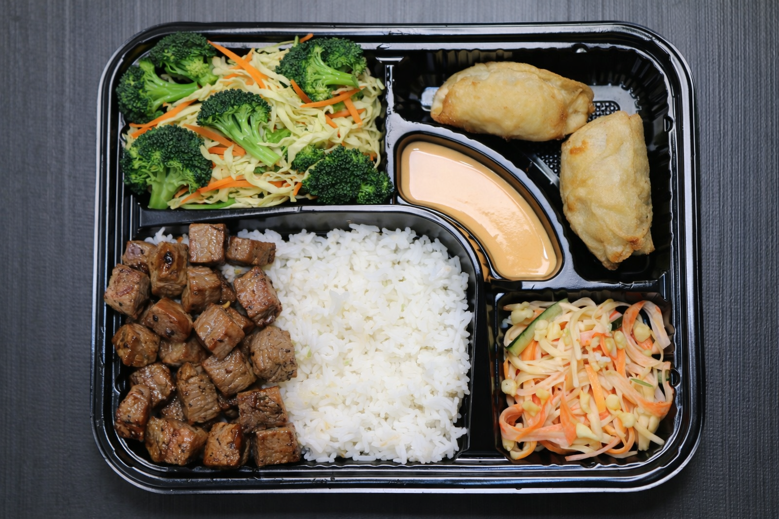 B4.Steak Bento.