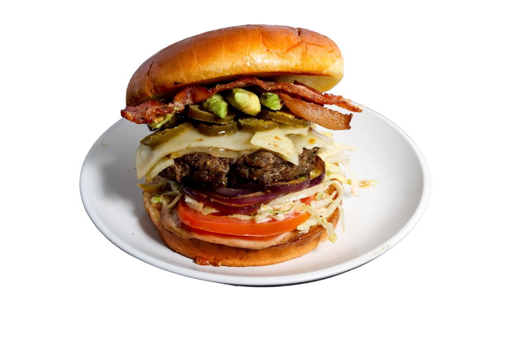 SW Bacon Avocado Cheeseburger.