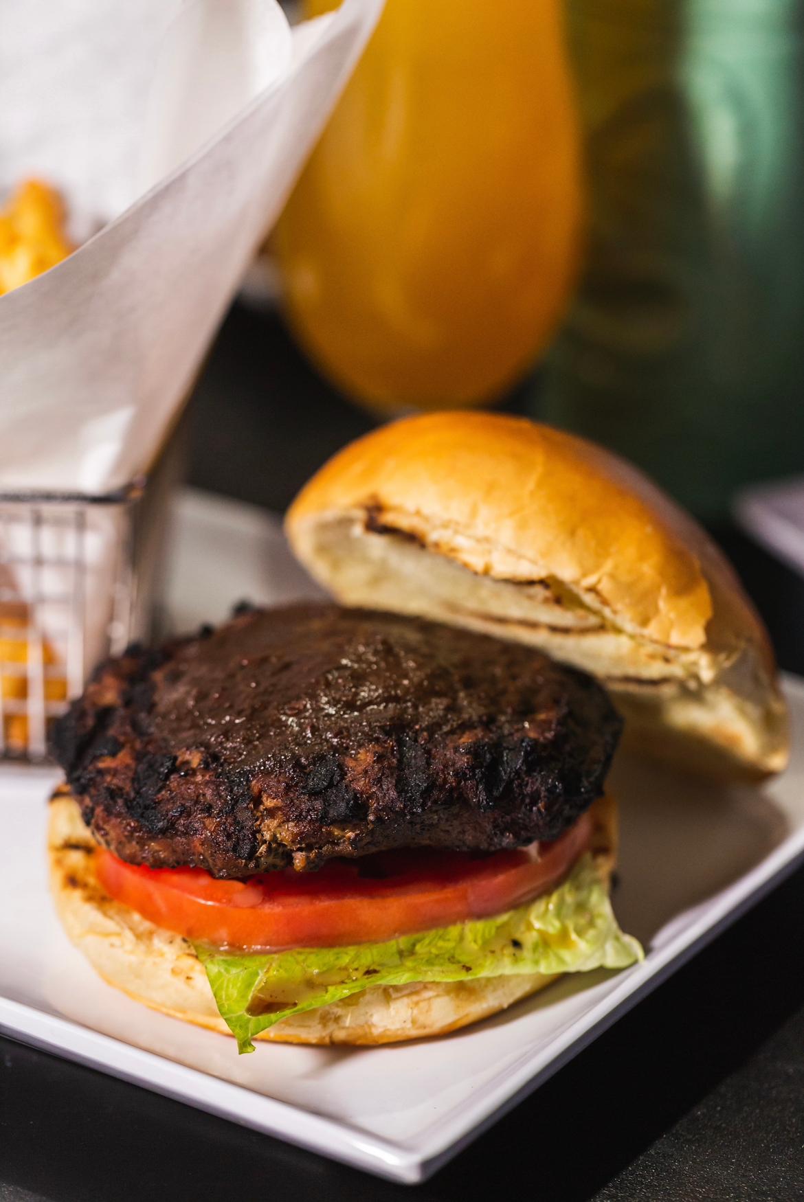 Kingston Jerk Burger.