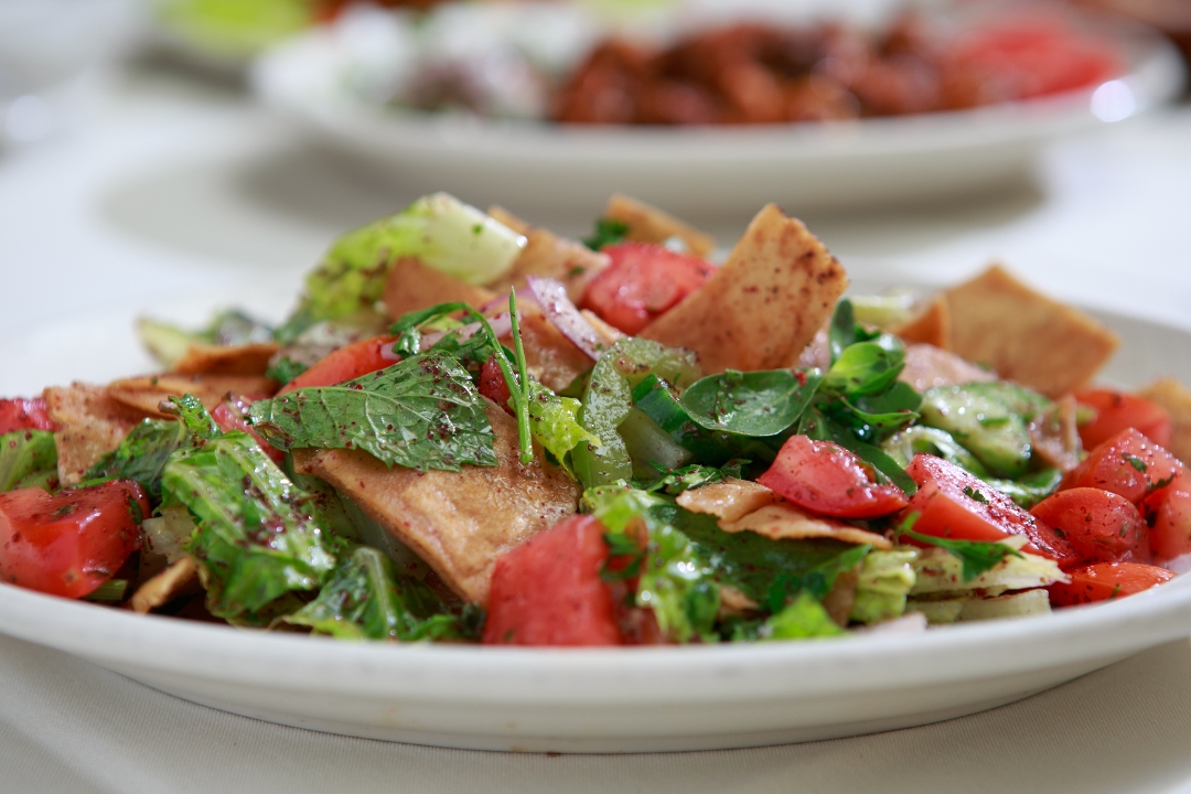The Great Fattoush Salad.
