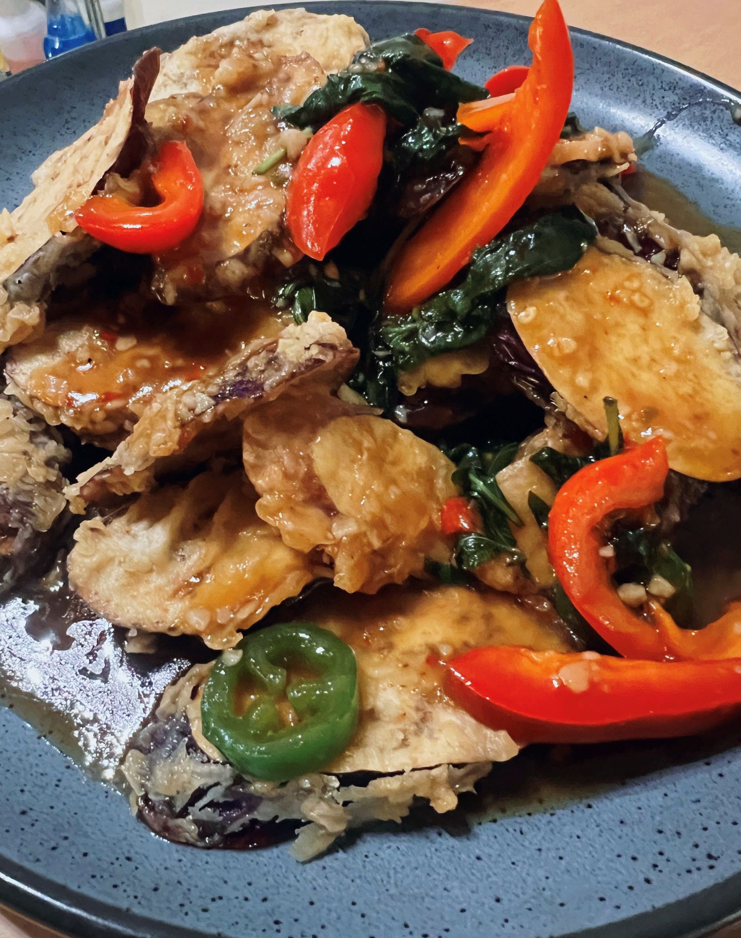 Crispy Eggplant.