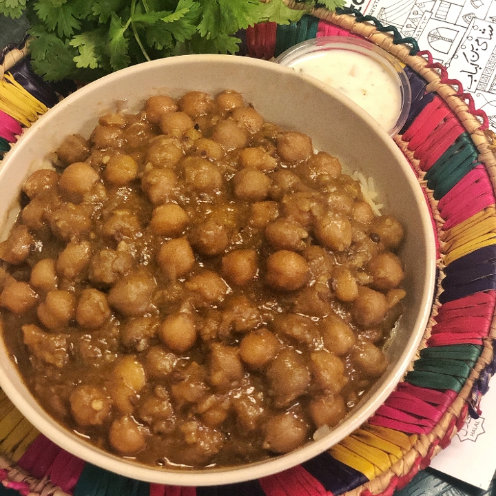 Channa Masala Bowl.