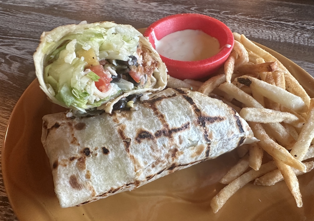 Coconut Shrimp Wrap.