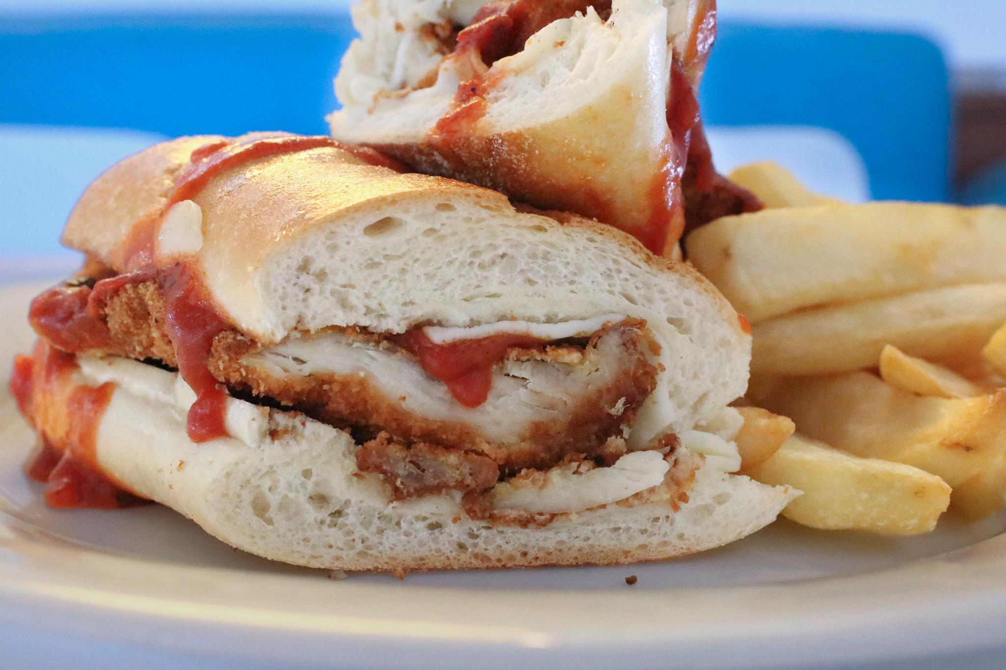 .Parmigiana Chicken.