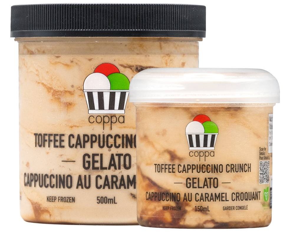 Toffee Cappuccino Crunch Gelato