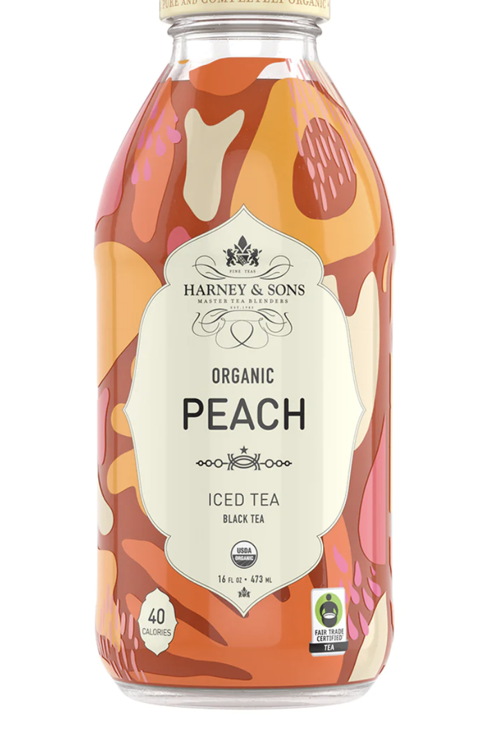 Harney & Sons Organic Peach Black Tea [16oz].
