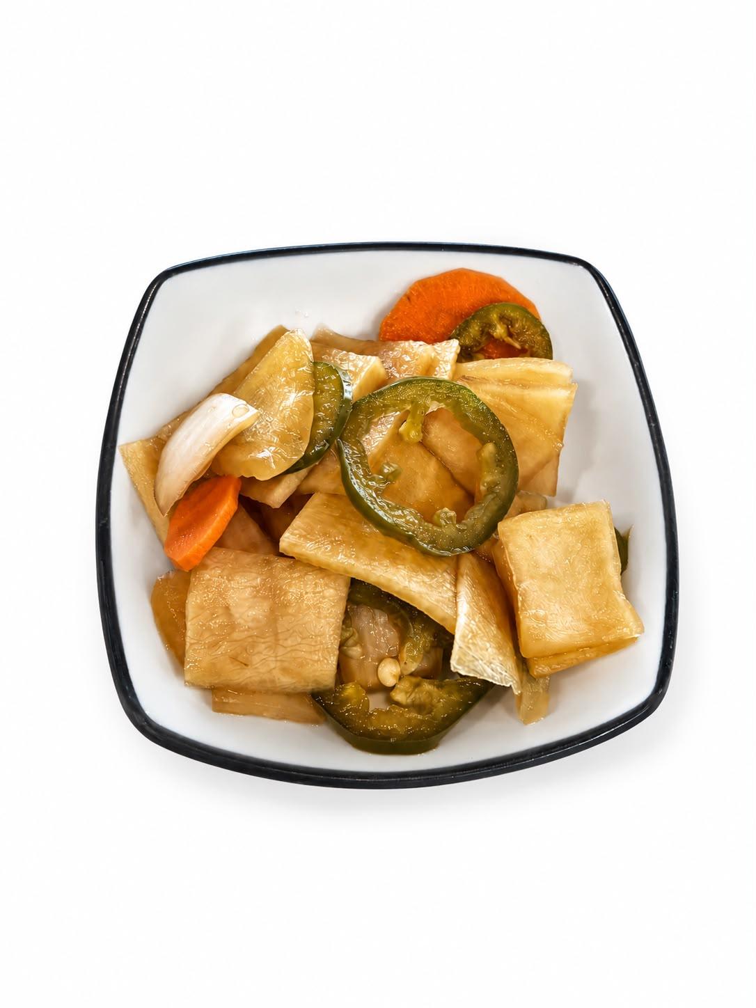 Extra Jangajji (pickled jalapenos & onions).