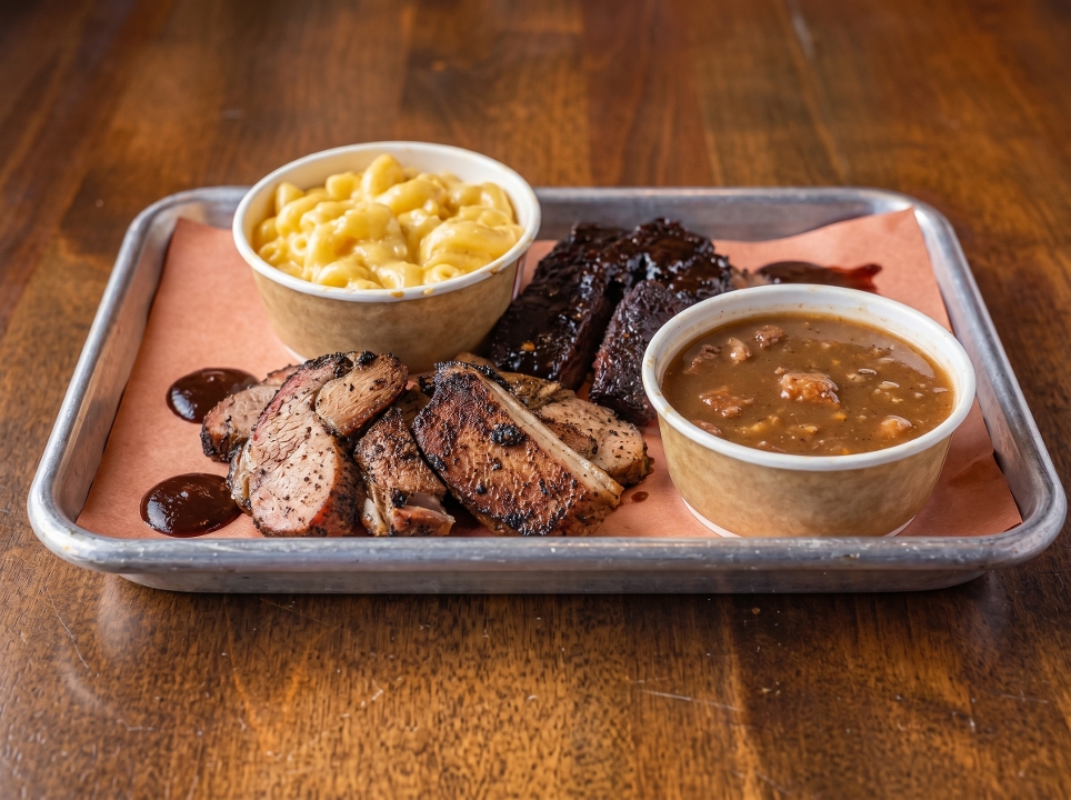 Burnt Ends Platter.