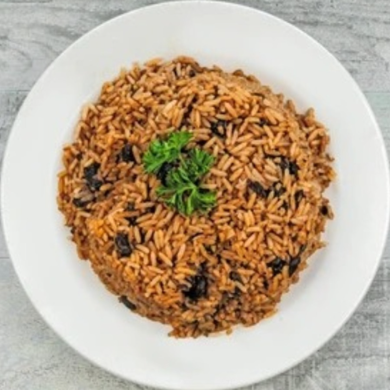 Coconut Black Beans Rice.