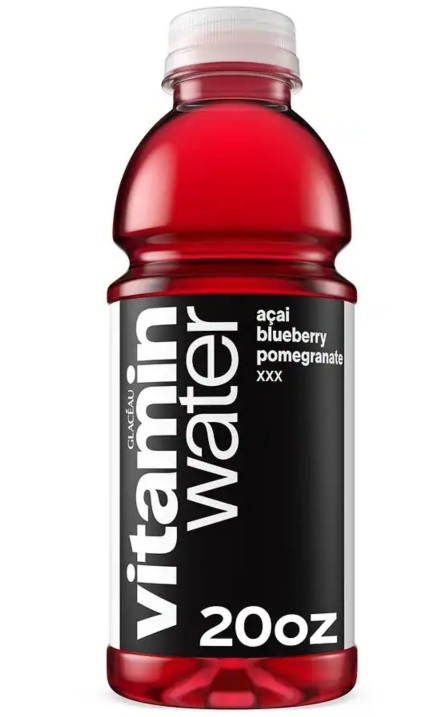 Vitamin Water Acai Blueberry Pomegranate.
