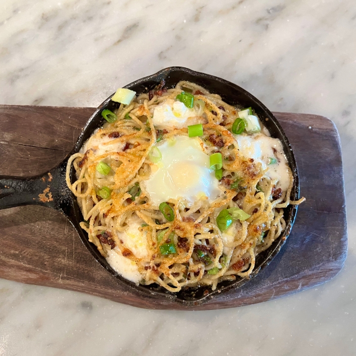 Spaghetti Carbonara.