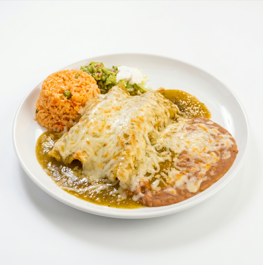 Enchiladas Suizas.