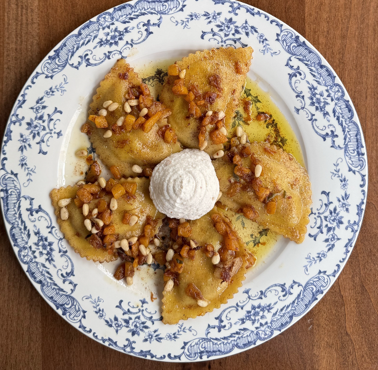 Zucca Ravioli.
