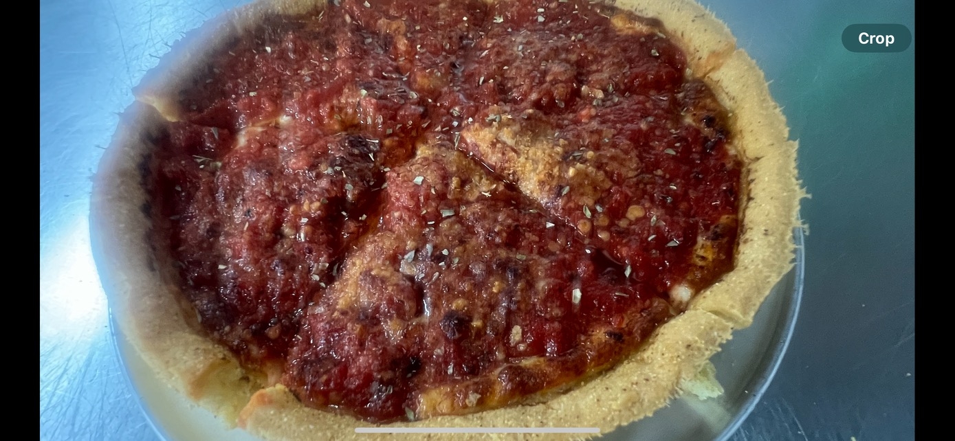 Deep Dish Small 9" Med Chicken Pie IH.