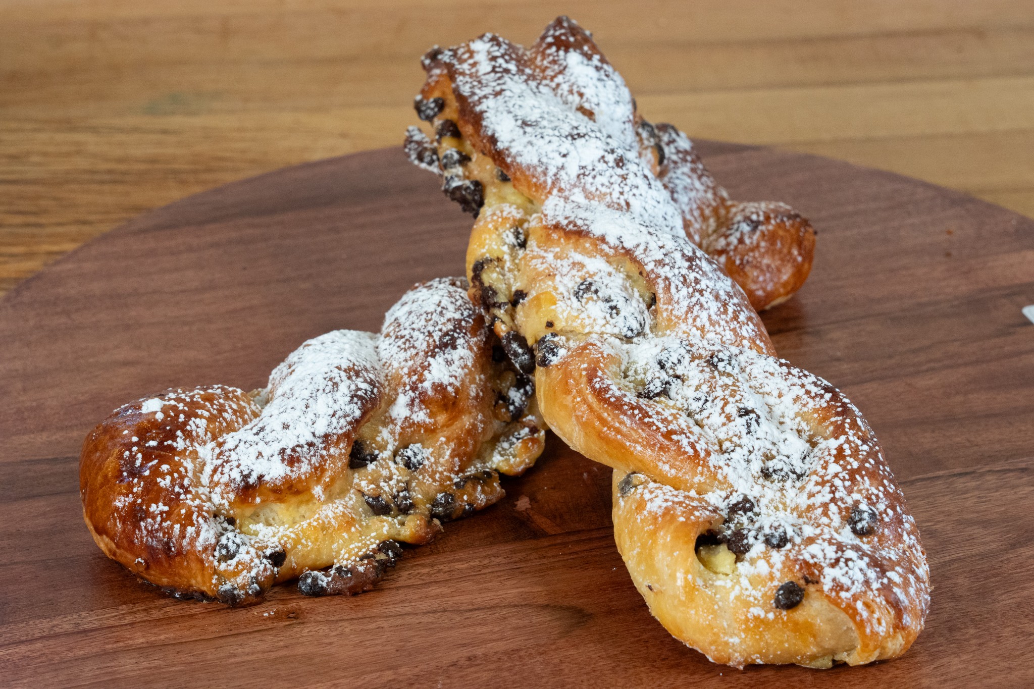 Chocolate Custard Twist.