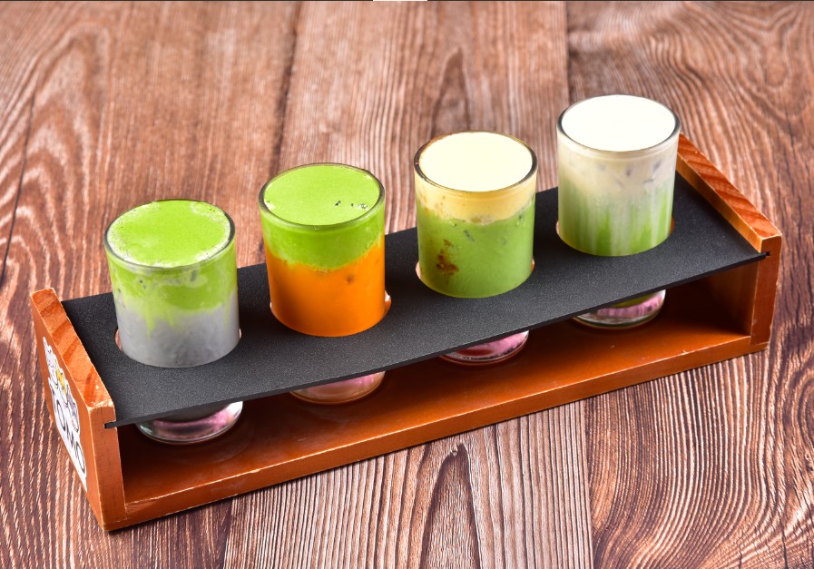 TOMO Matcha Flight.
