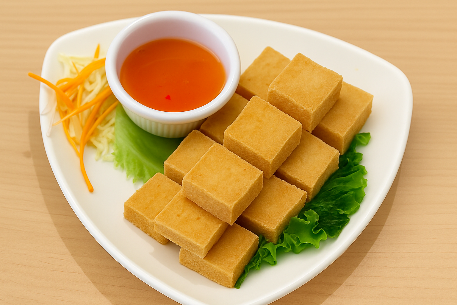 Crispy Tofu.