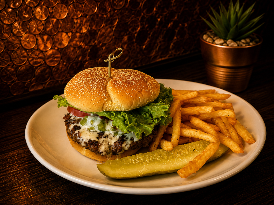 Islander Burger.