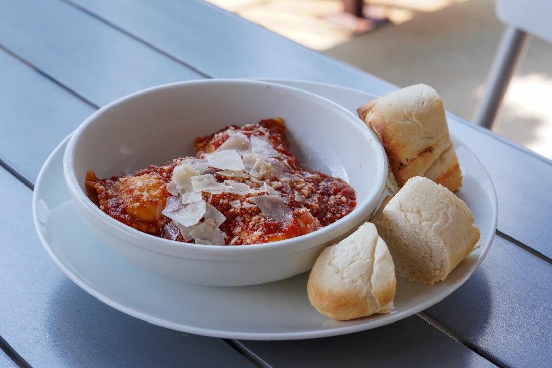 Kids Cheese Ravioli.
