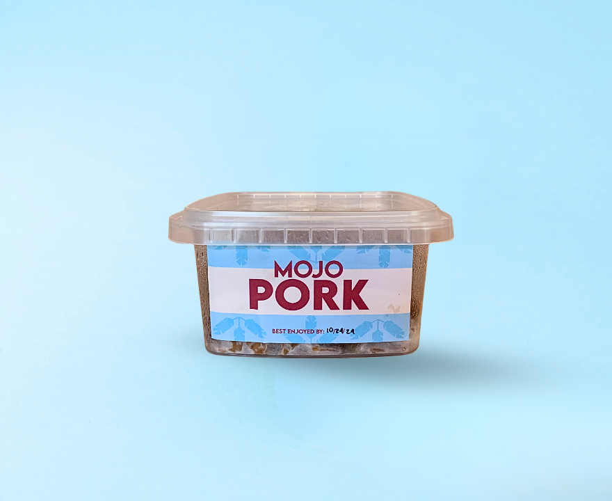 FROZEN MOJO PORK.