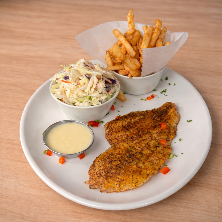 Flounder Fillet Plate.