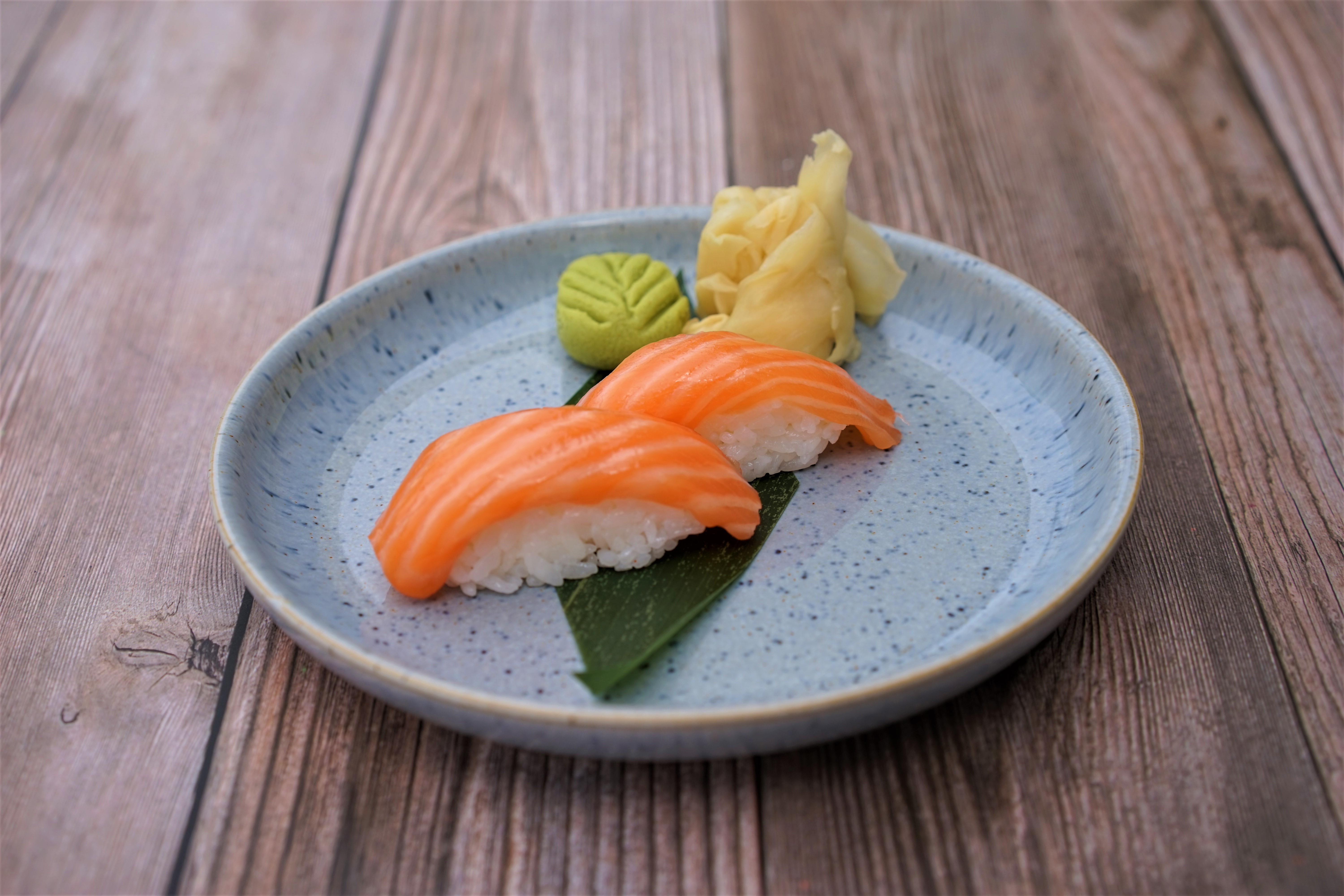Salmon Sushi.