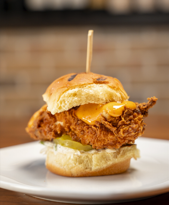 Chicken Sliders.