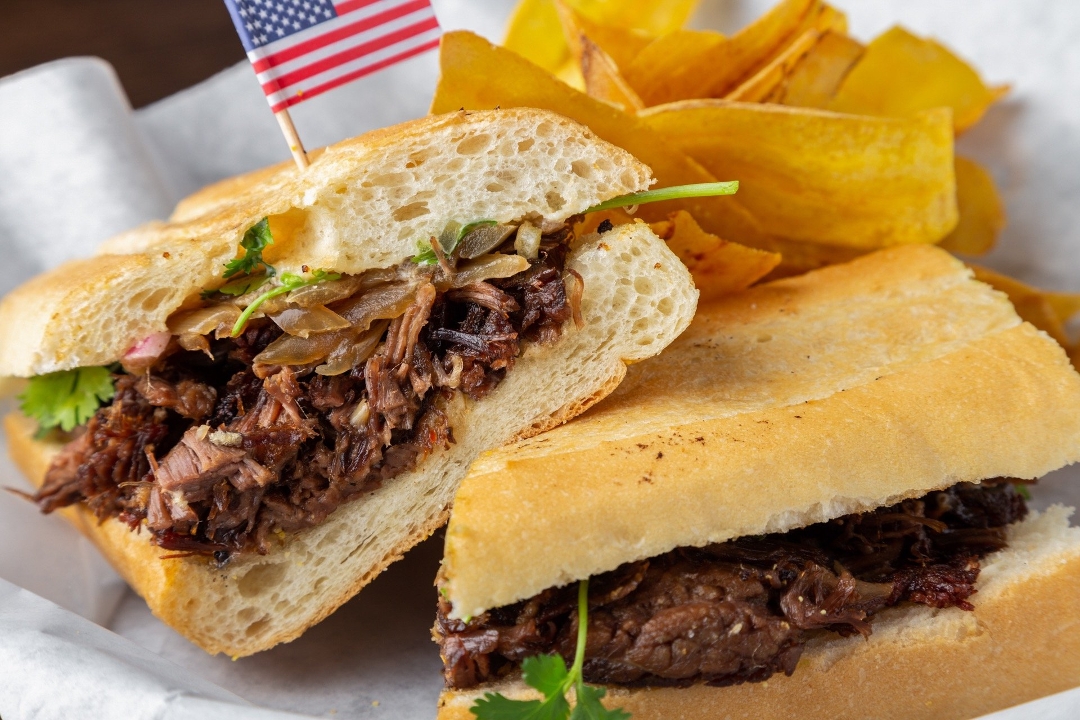 Cuban American Sandwich.