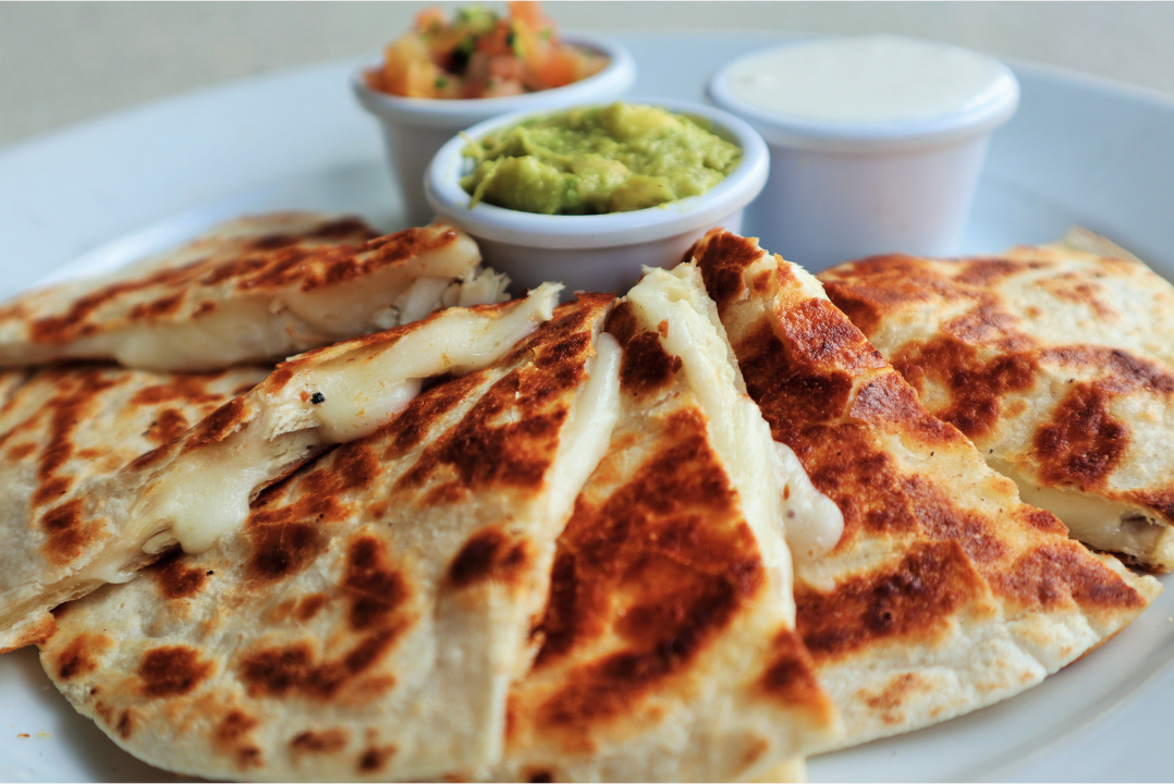 Chicken Quesadilla.