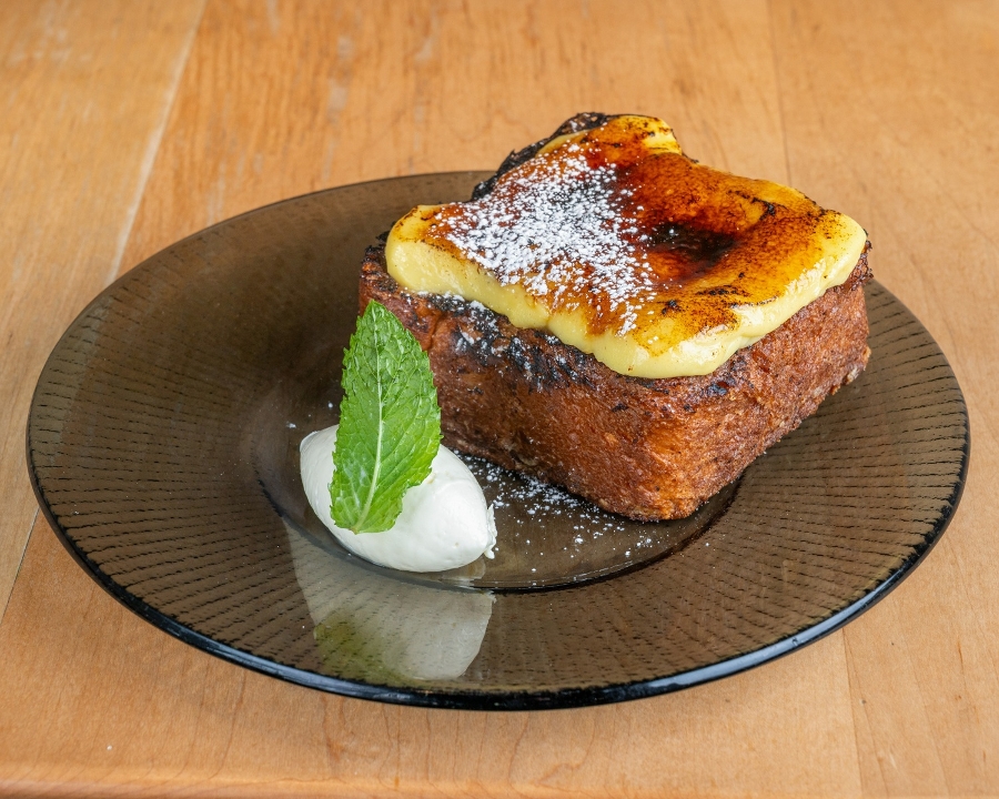 Creme Brulee French Toast.