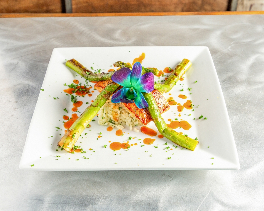 Sweet & Spicy Salmon (GF).