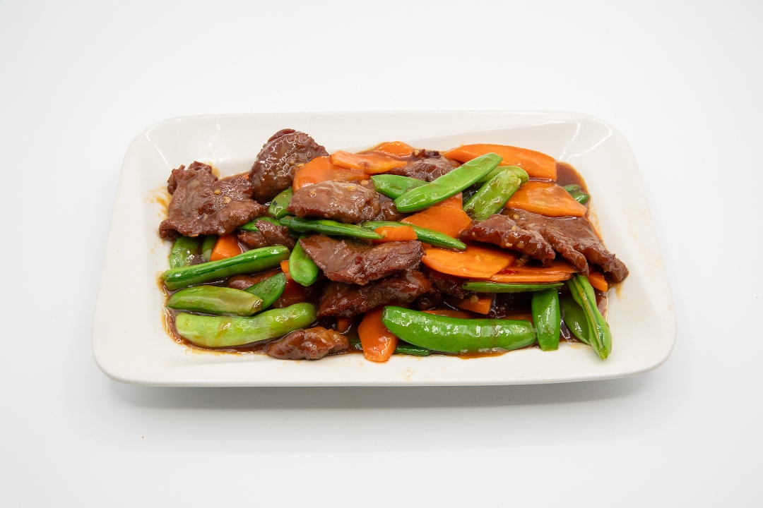 Beef with Snap Peas.
