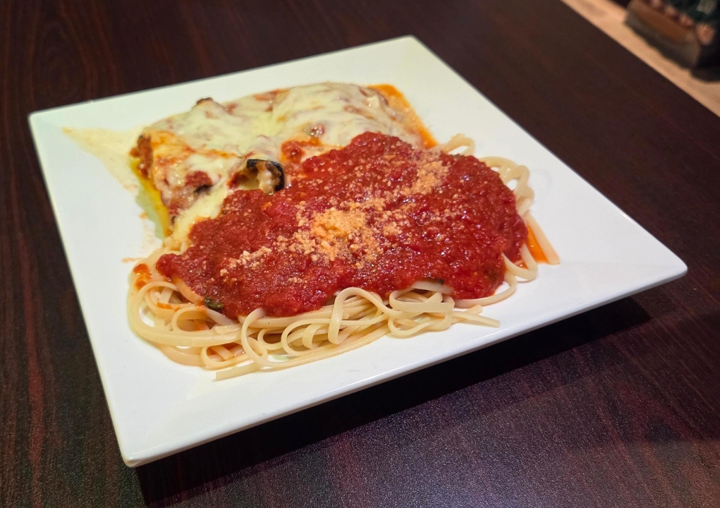 Eggplant Rollatini Dinner.