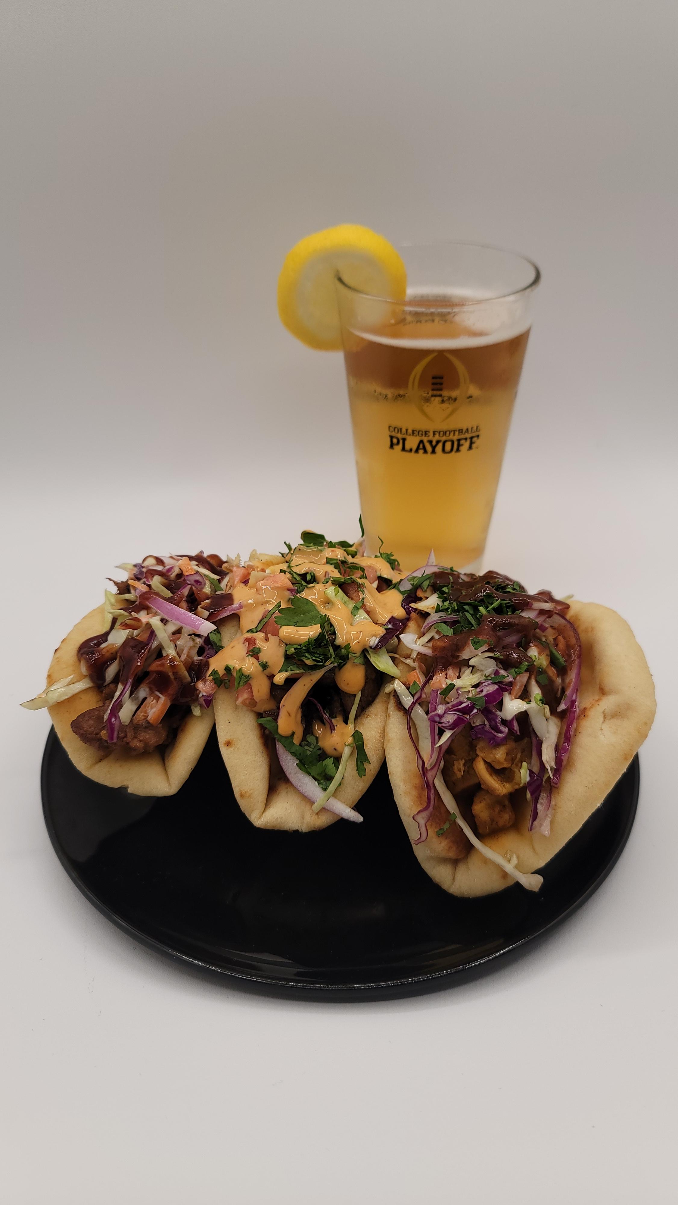Naan Tacos (3 for $15.99).
