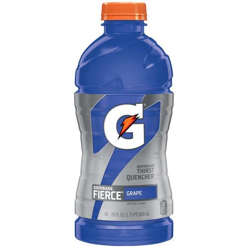 Gatorade Fierce Thirst Quencher, Grape - 28 Fl Oz.