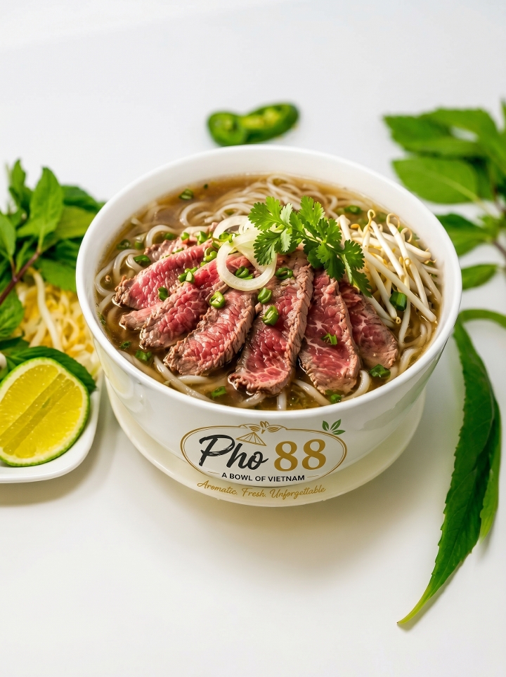 Pho Rare Steak - Tai.