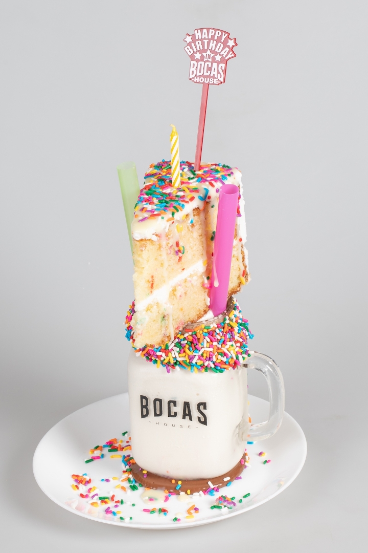 BIRTHDAY MILKSHAKE.