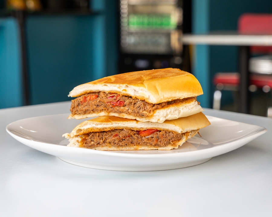 Ropa Vieja Sandwich.