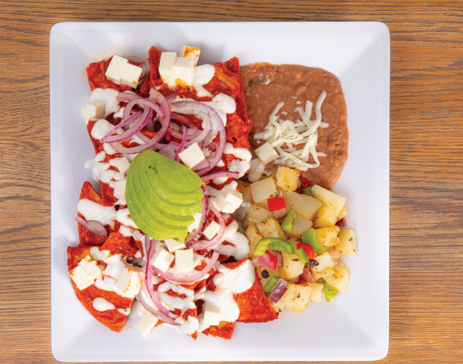 RED Chilaquiles.