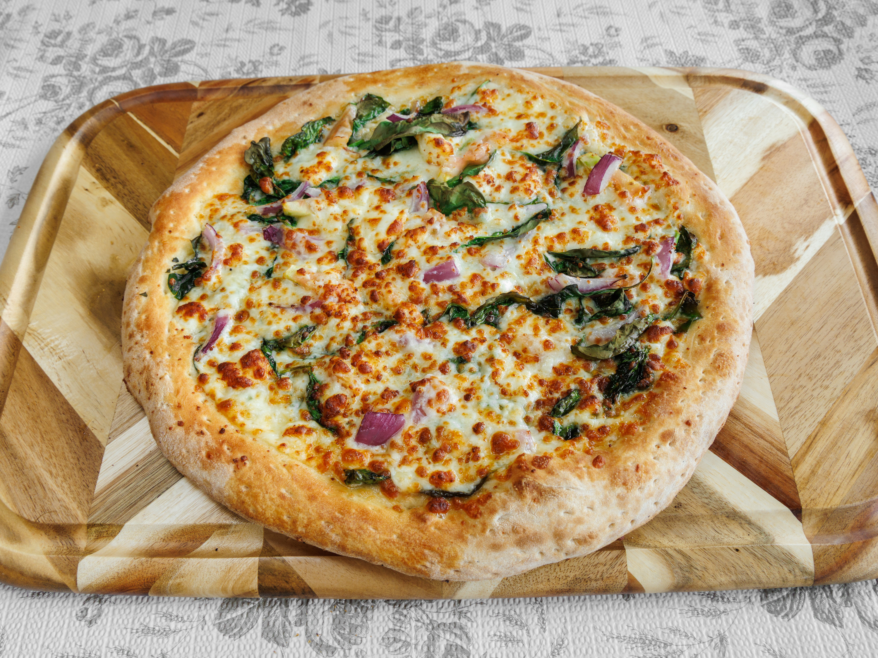 Spinach & Chicken Pizza (Small 10'').