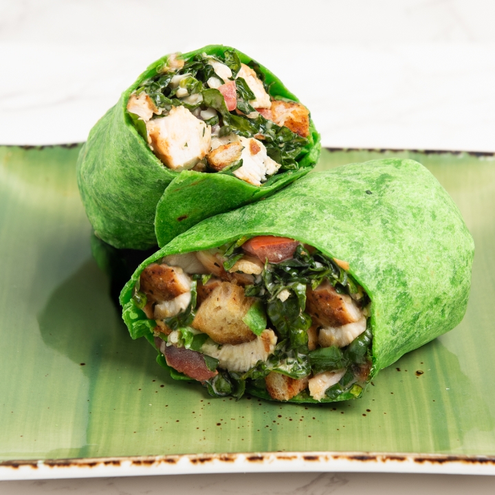 Chicken Caesar Wrap.